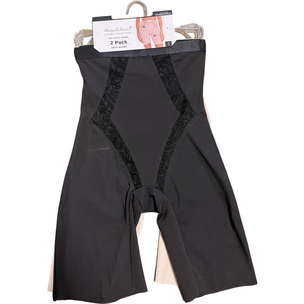 Under Where Power Mesh High Rise Shorts Sz Small 2 Pack